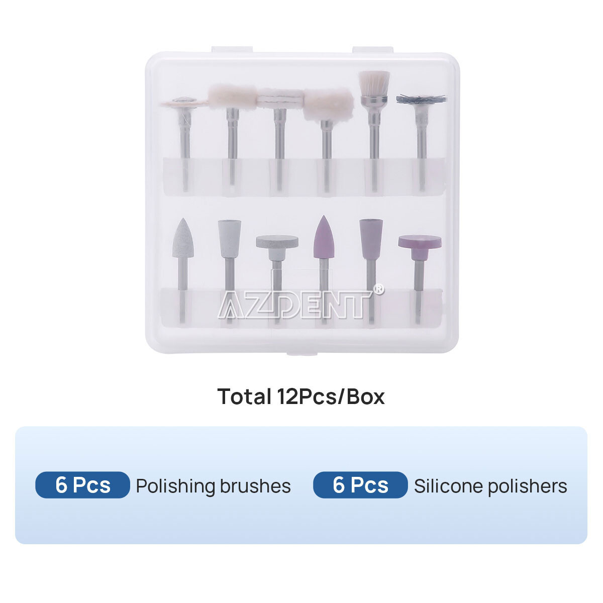 AZ Dental Composite Polishing Kit RA Finishing&Polishing For Low Speed Handpiece