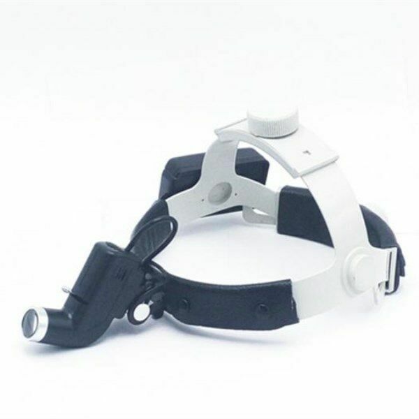 US STOCK Dental Surgical 5W LED Head Light ENT Specific Black with Aluminum Box