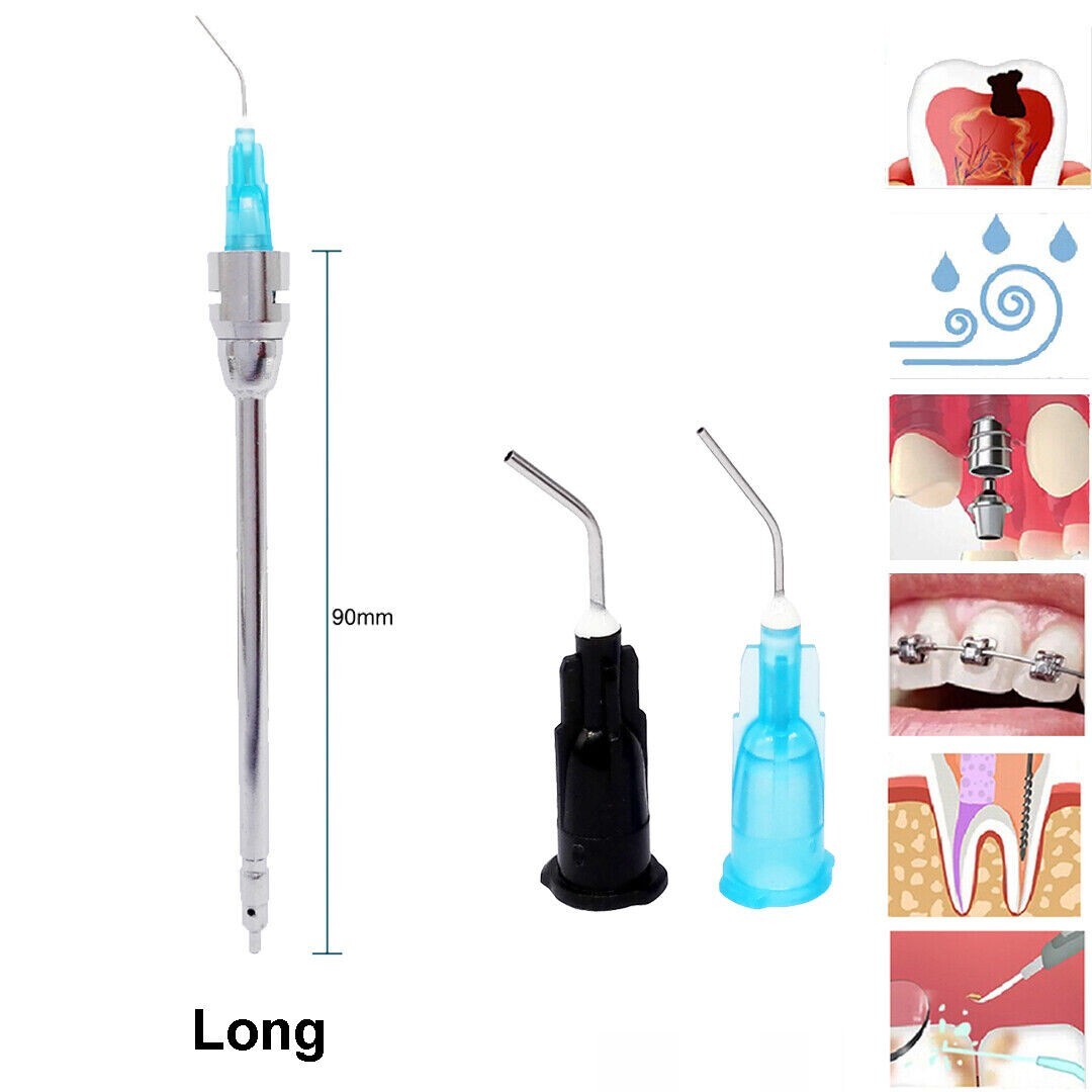 90mm Dental Kerr Sybronendo Stropko Style Air Water Irrigation Syring Tips
