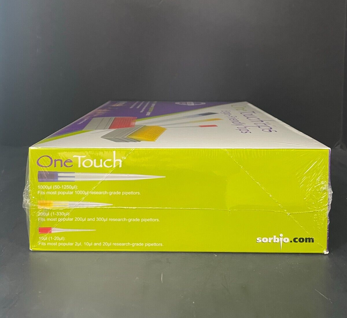 Sorenson One Touch Pipette Tips 200 ul 20 Racks with 96 Tips Each