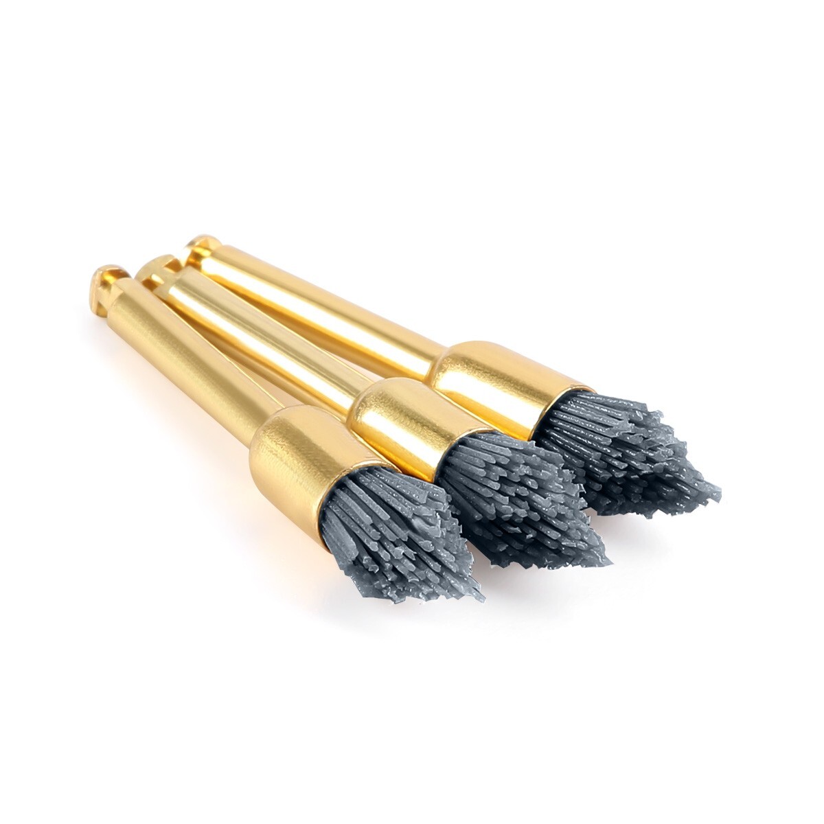 Dental Prophy Polishing Brush Flat/Sharp/Bowl Shape RA Silicon Carbide Brushes