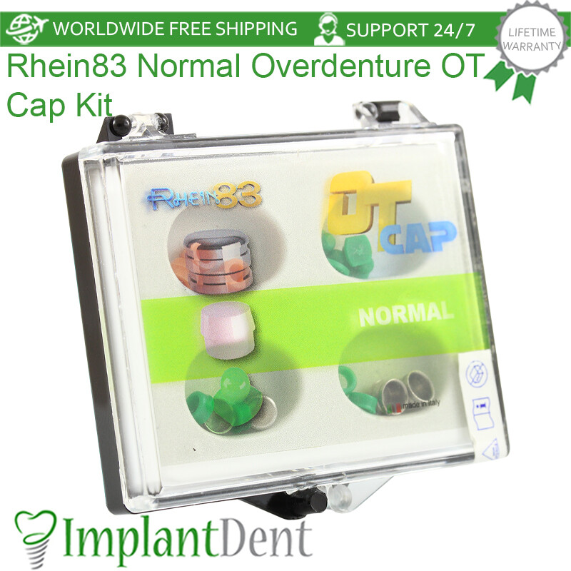 Dental OT Normal Cap Regular Size Overdenture Attachment System Kit Dentist Lab