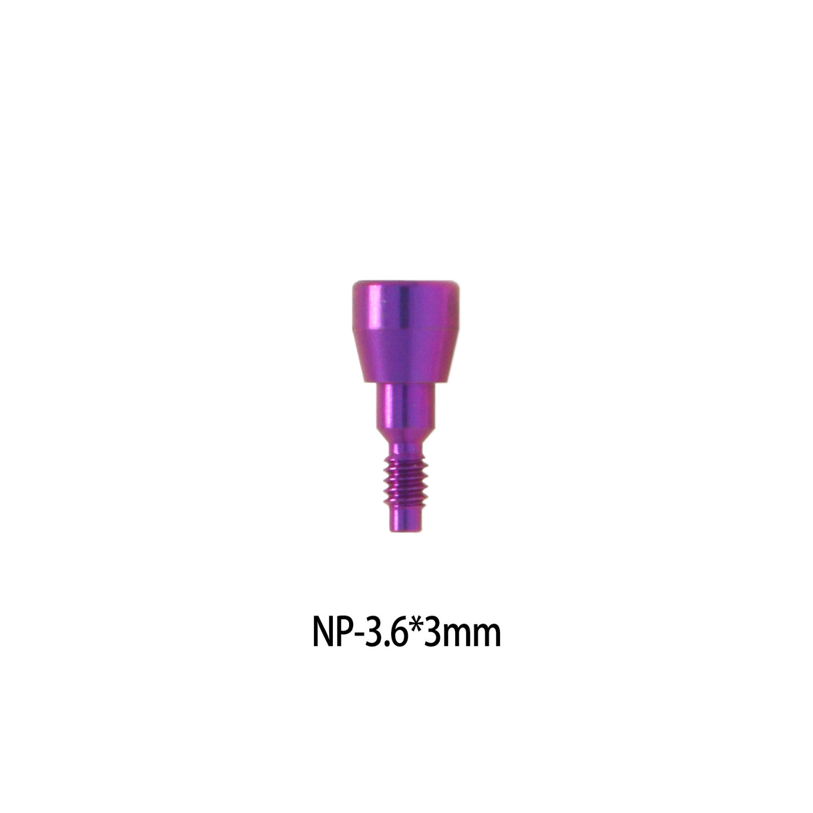 Dental Healing Abutments for Nobel Active RP NP ∅3.6/5.0/6.0 H3/5/7mm