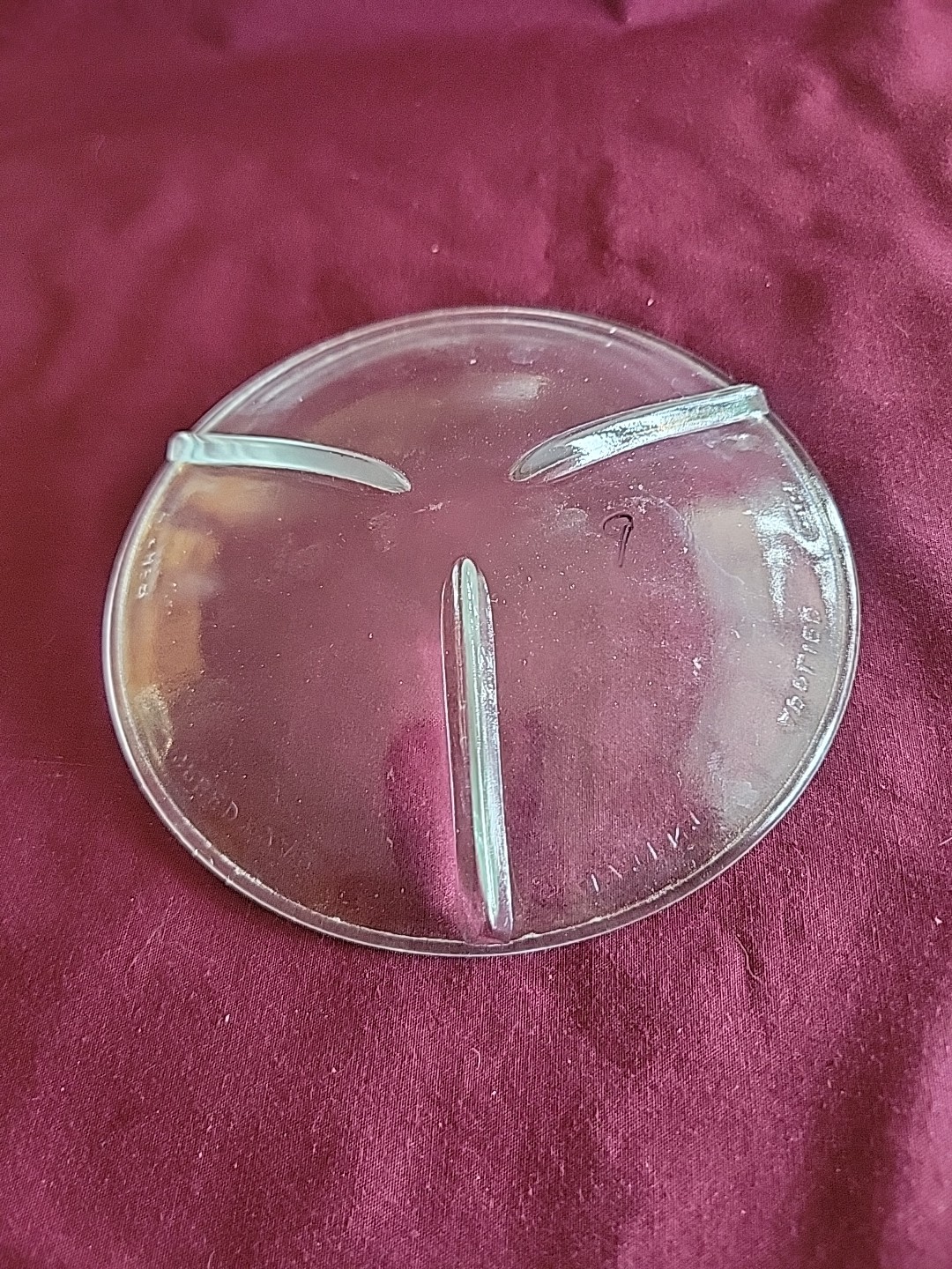 Watch glass w/ grooves, id. 114 mm 4.5″ Fisher Speedy Vap, Quality Lab Glassware