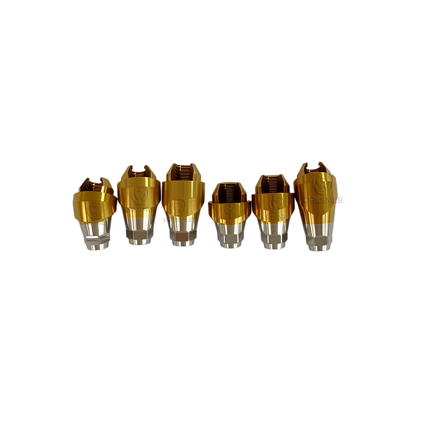 3 pcs 15/30/45 degree Multi unit Angled abutment fit to Den-tium superline