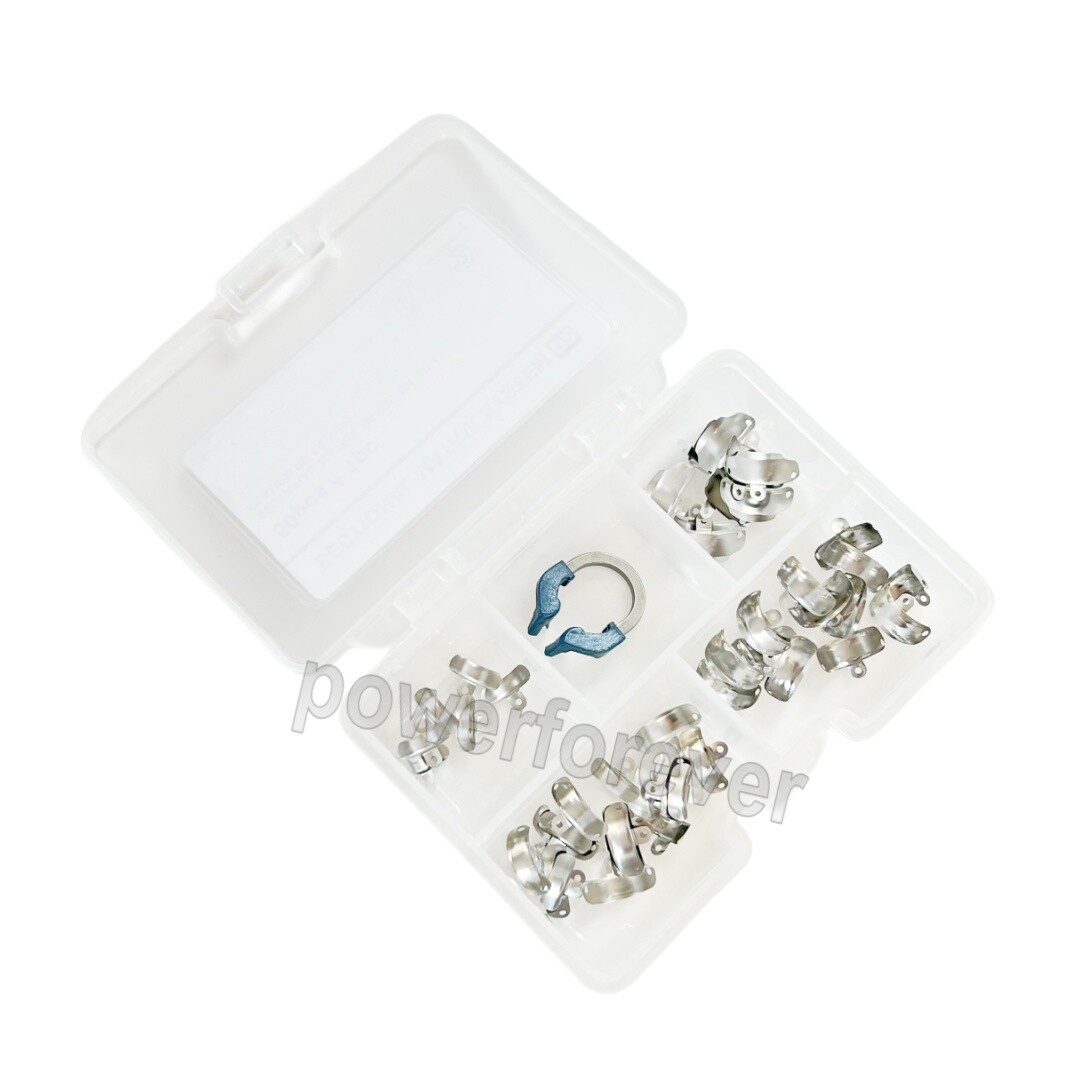 Dental Sectional Contoured Matrix System Matrices Bands Clip Clamp Holder Ring