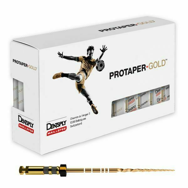 Dentsply ProTaper Gold Rotary Files Sx,S1,S2,F1,F2,F3, Sx-F3 25mm 18 Files 3pks