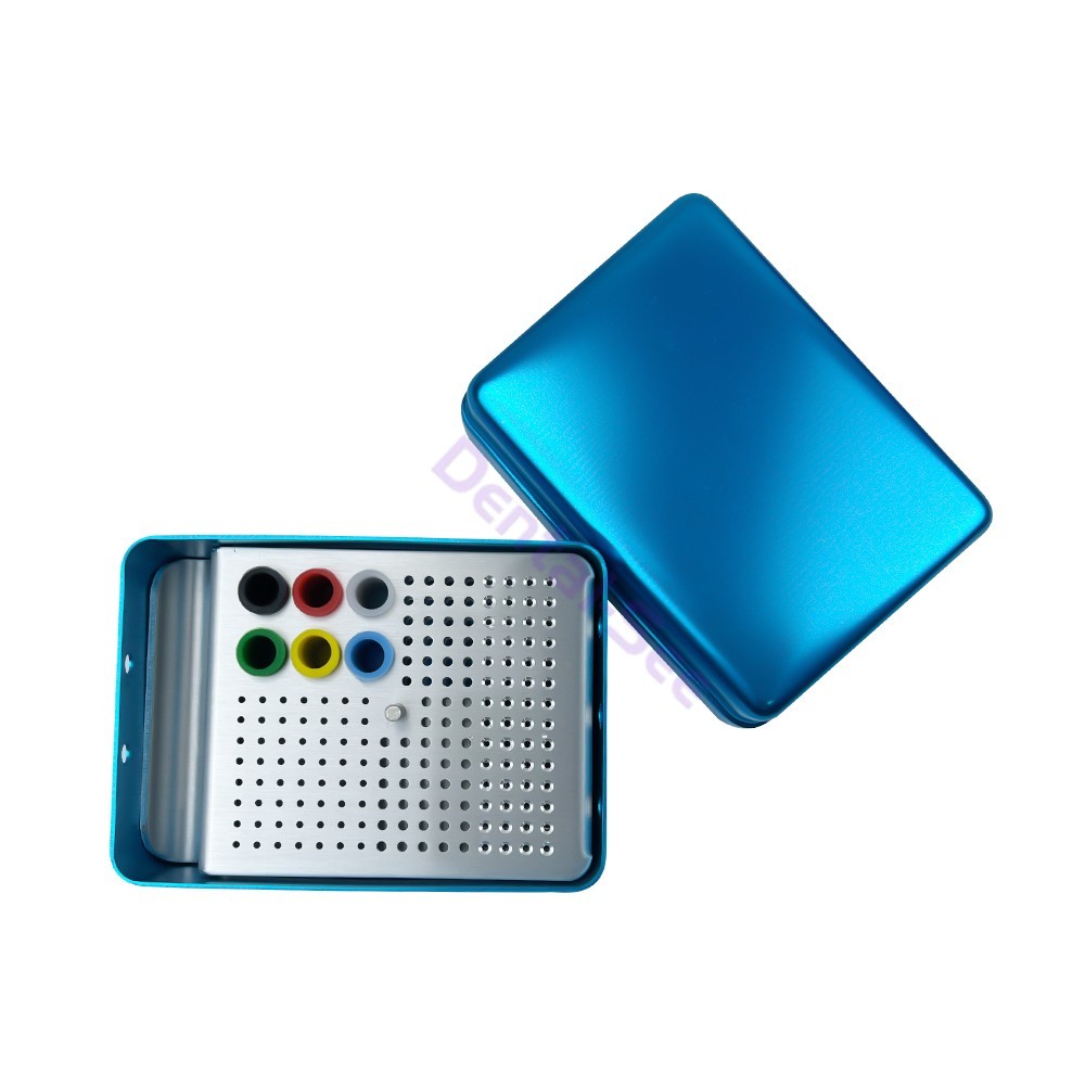 180 Holes Dental Endo Box FG Files Bur Holder Autoclave Disinfection Box ﻿