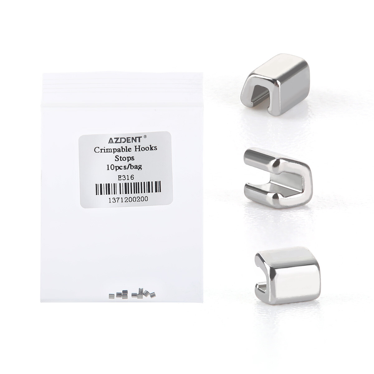 Dental Orthodontic Crimpable Hook Stops/Short/Long/Left/Right/Cross