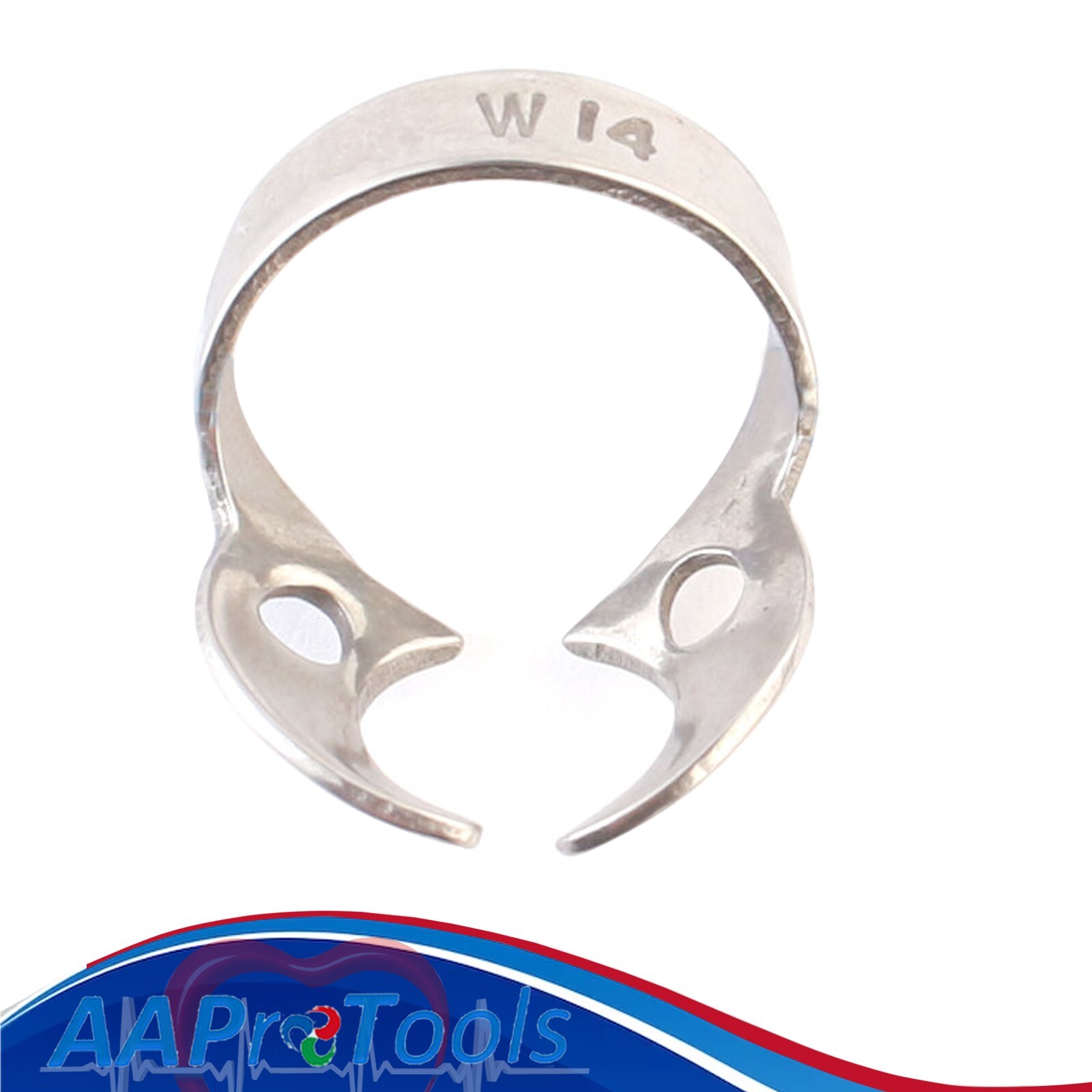 AA Pro 2 Universal Dental Endodontic Rubber Dam Clamp # W14 Surgical Instruments