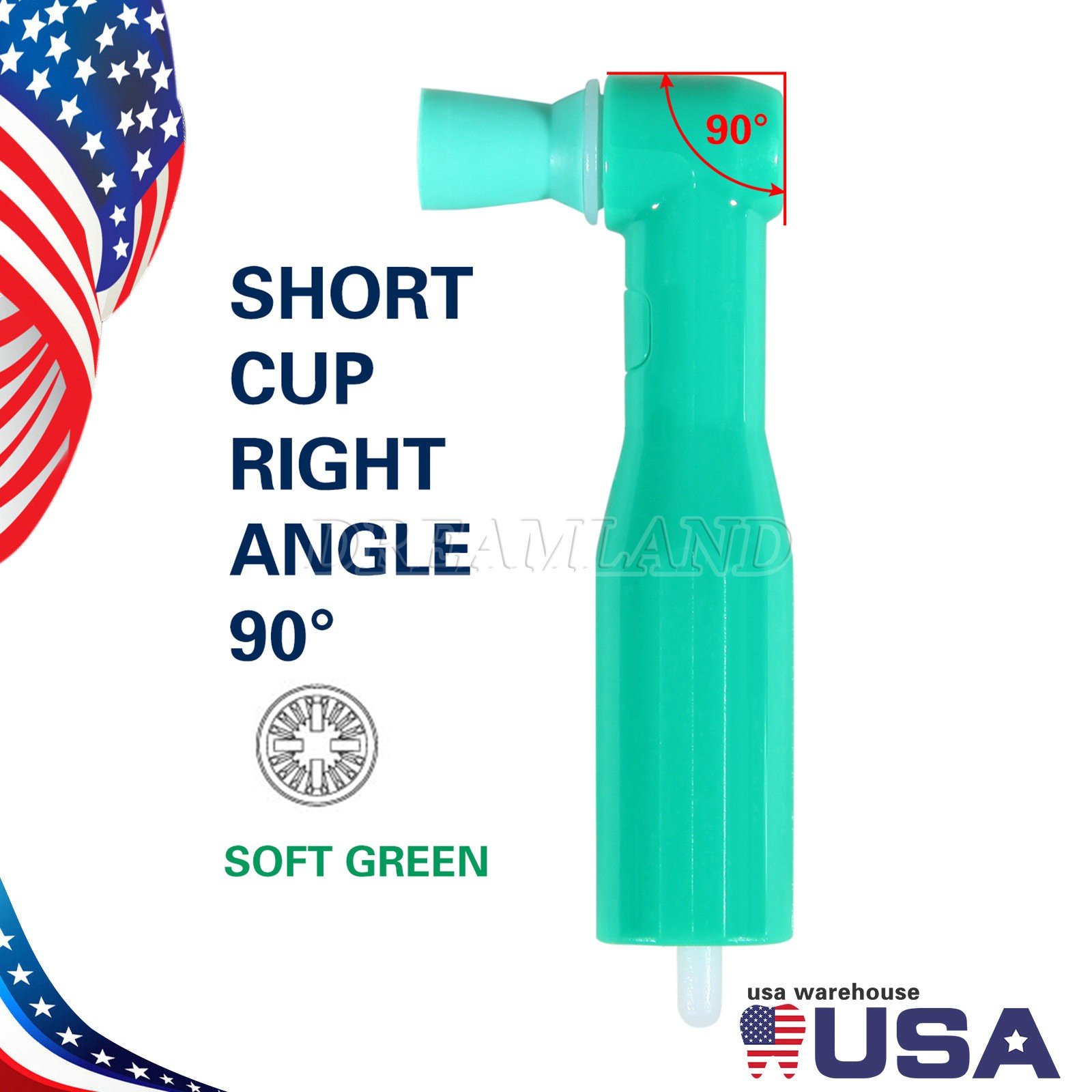 Dental Disposable Prophy Angles Soft 105° -Latex Free 500 pcs