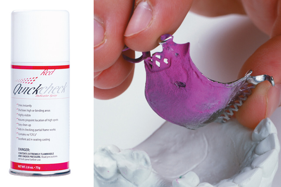 Vacalon Quick Check Indicating Spray-Red 75g Spray Can No CFC’s REF 10060