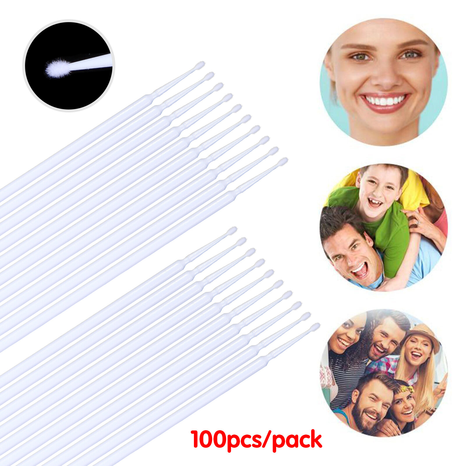 Micro Brushes Applicators Microbrush Dental (Regular, Fine, Super Fine) USA