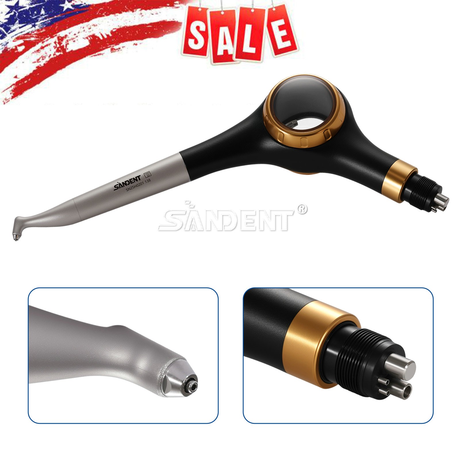 Dental Air Polisher Supragingival Handpiece DT-X4 sa