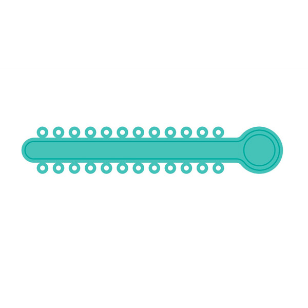 O&S Dental Orthodontic Ligature Elastic Elastomeric Ties 1008/Bag – All Colors