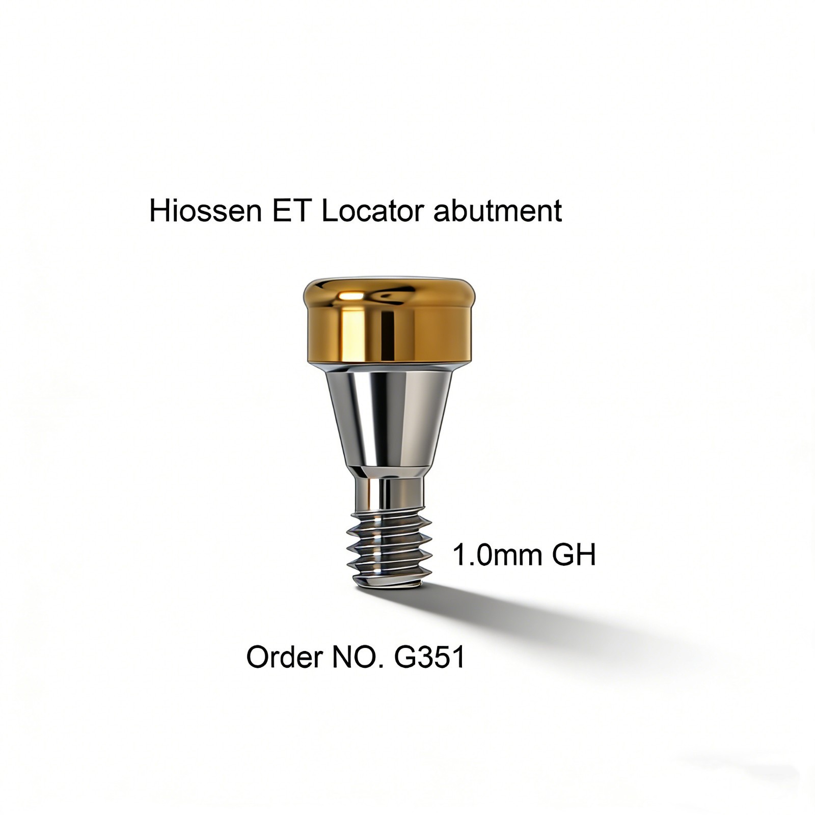 US Dental Legacy Anchor Locator Abutment for Hiossen ET/TS Internal Hex Platform