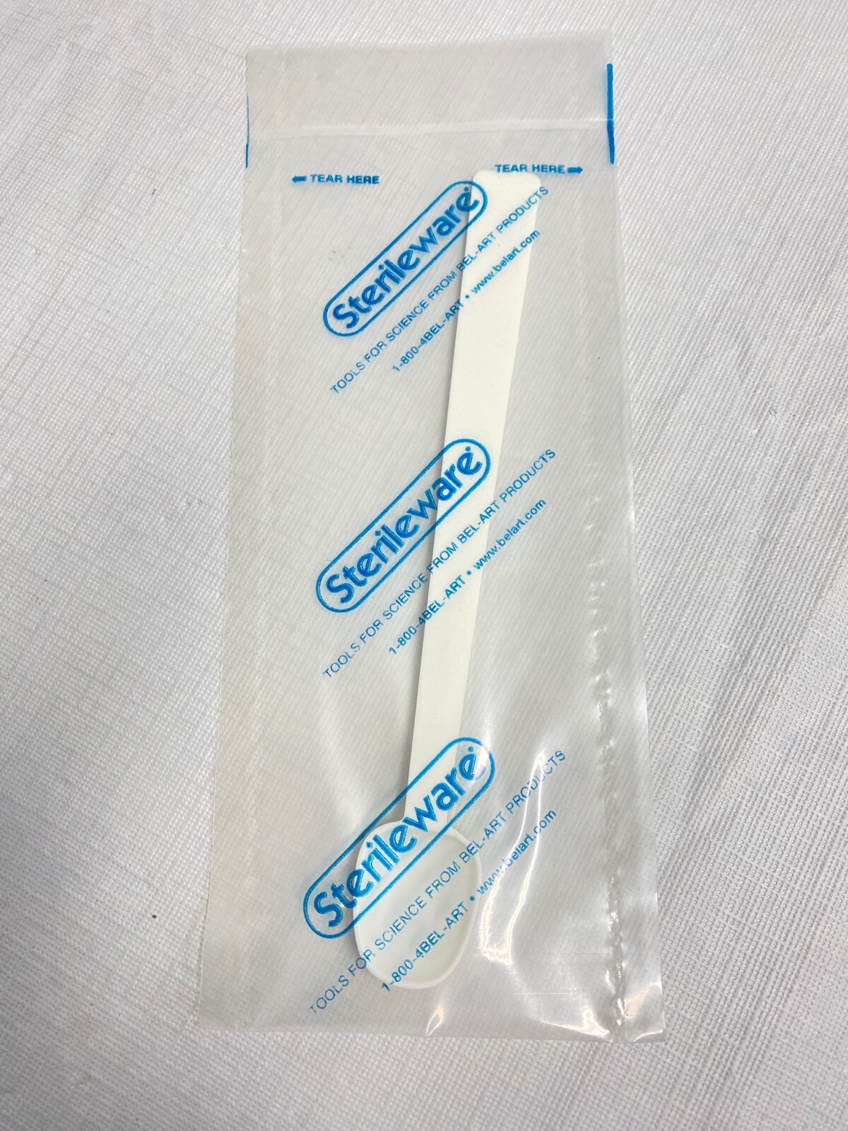 (195) SCIENCEWARE Sterileware PS Sampling Spoons 1/2 Tsp Long Handle 369420000