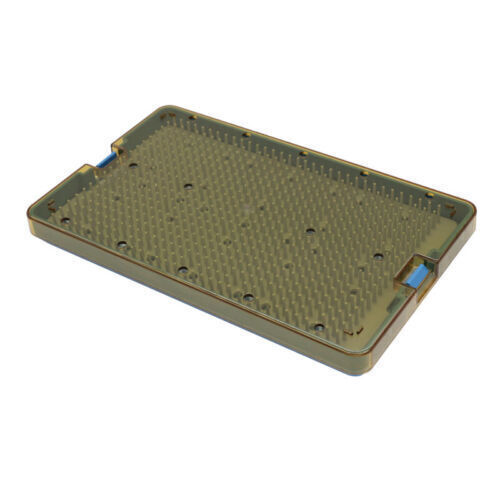 PPSU sterilization tray case sterilising w/ silicone mat surgical instrument