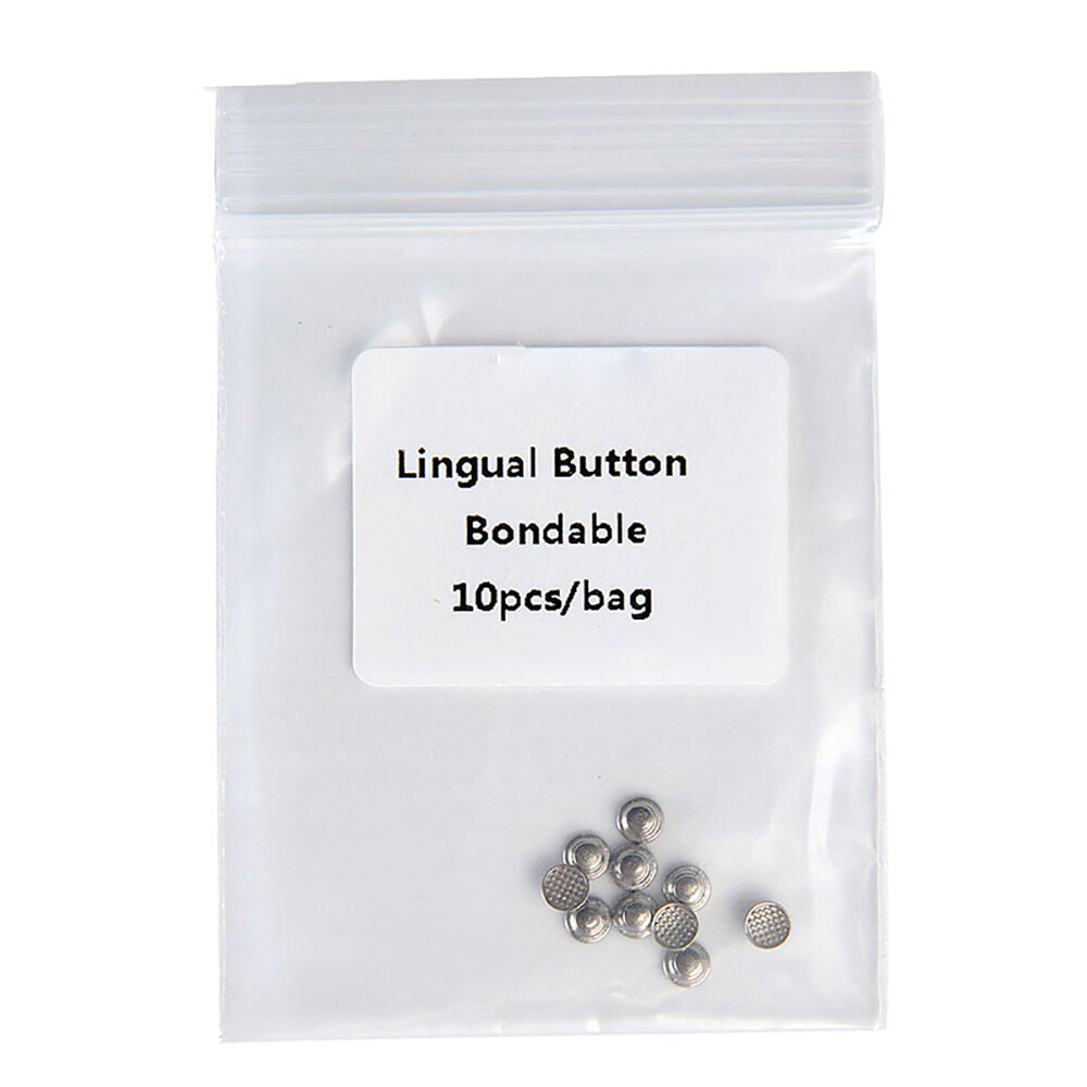 AZDENT Dental Ortodoncia Botones Linguales de Bonda 10pzas/Bolsa