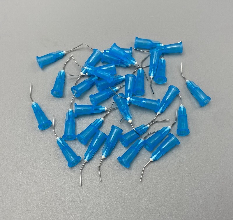 100Pcs/pack Dental Needle Tips for Etch Gel Composite Flow Applicator 18/19/20G