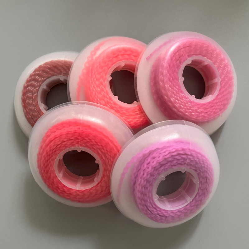 5 Rolls Dental Orthodontic Elastic Rubber Power Chain 5 Color Braces Bands