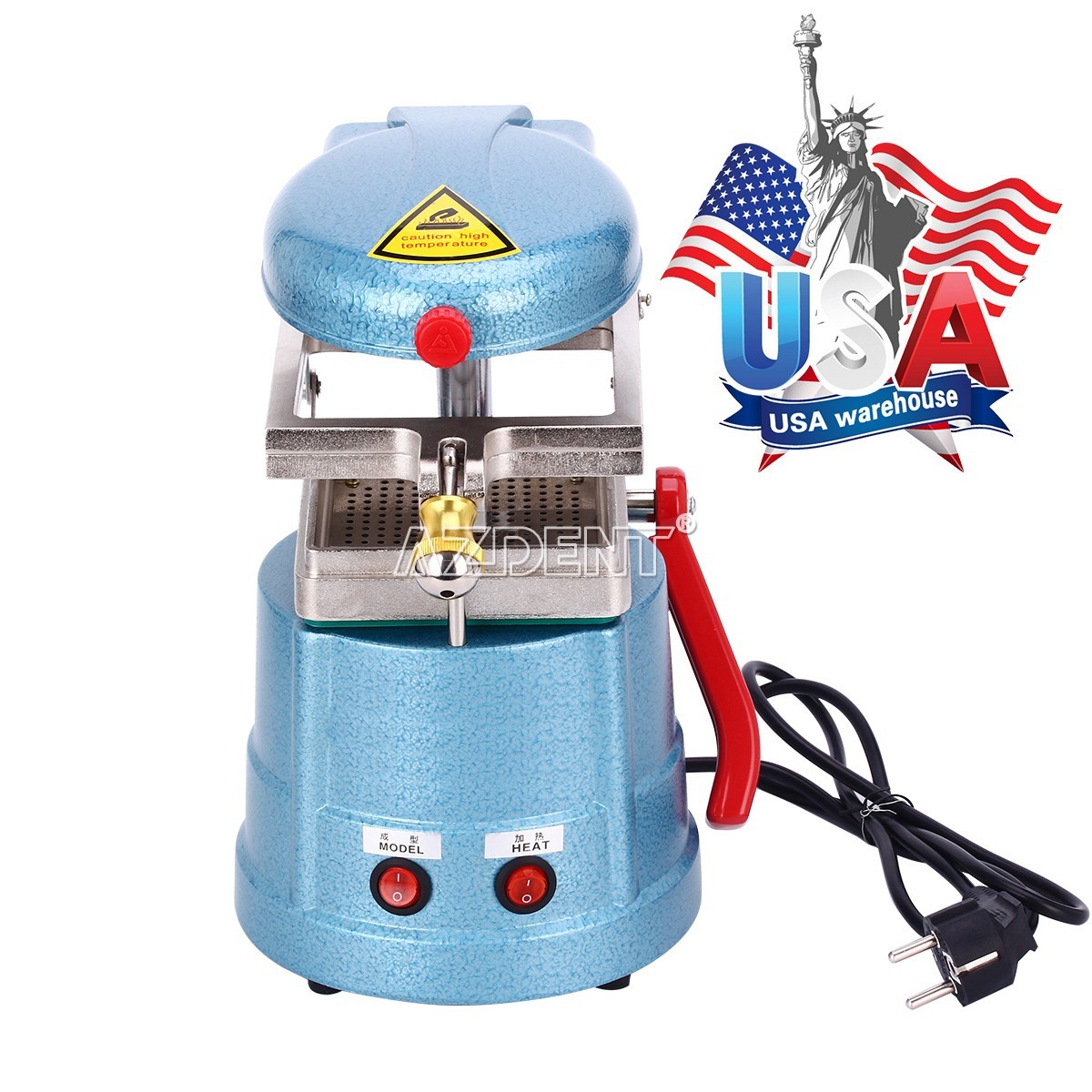 Dental Vacuum Molding Forming Machine Former Heat Thermoforming Lab Equipment