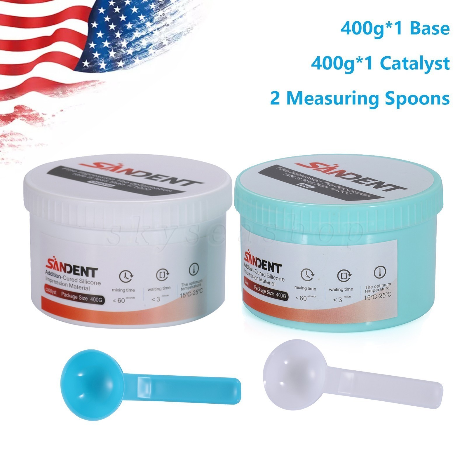 Dental Impression Material silicone Putty Normal Fast Set Heavy/Light Body