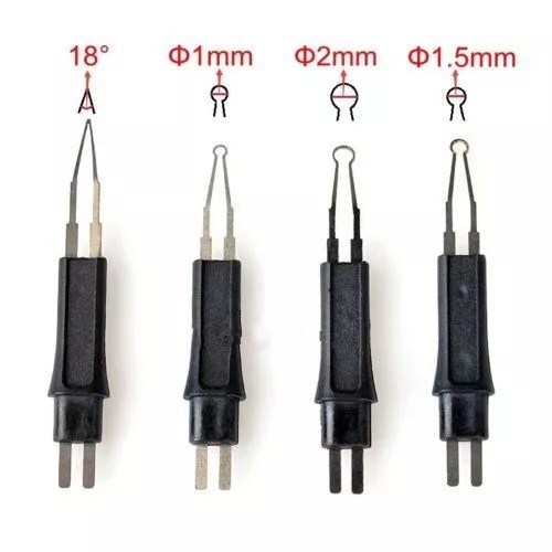 5 Set Dental Heating Gutta Cutter Tips For Gutta Percha Point Teeth Gum Cutter