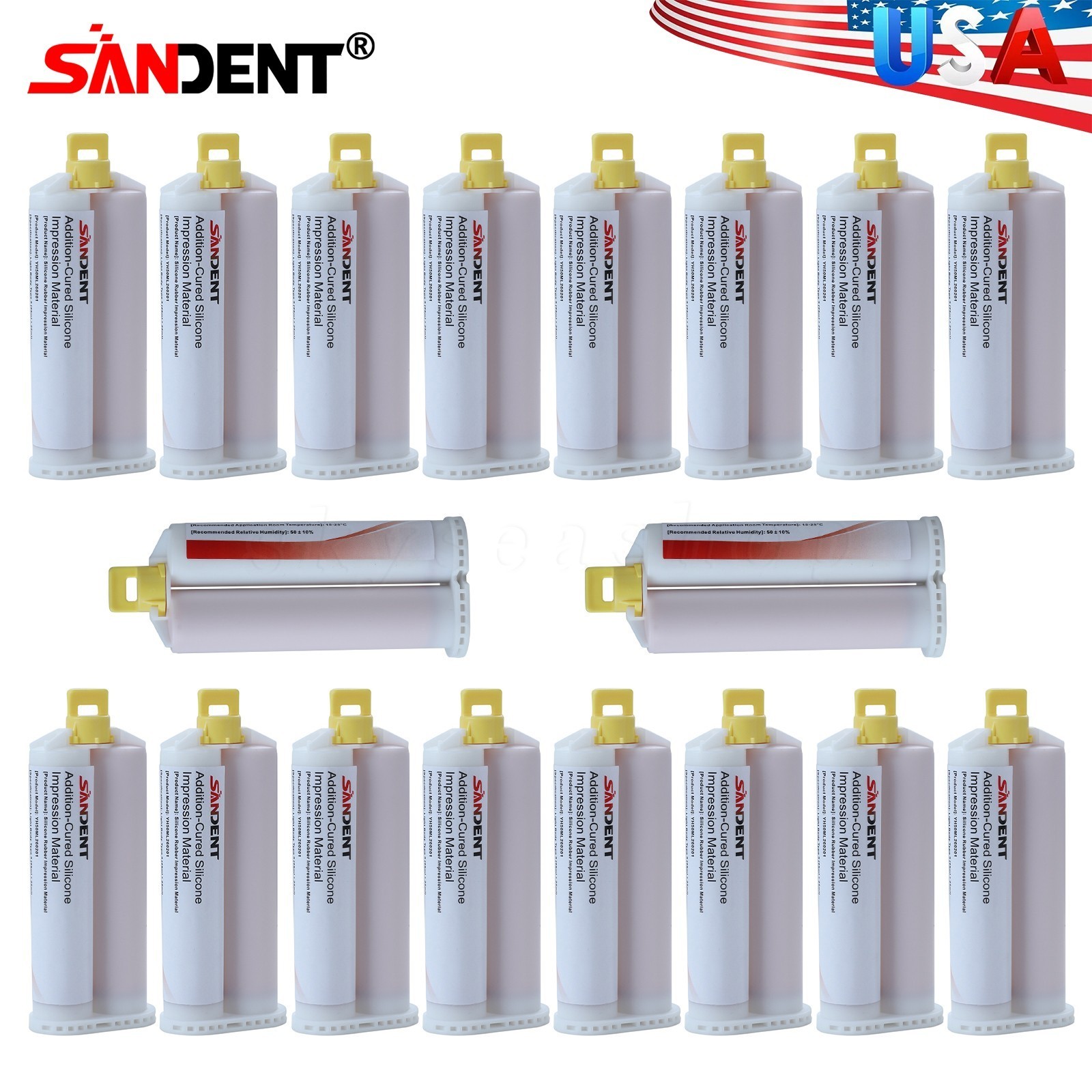 Dental LIGHT BODY FAST SET VPS Impression Material PVS 50ML, 1-100/Bx