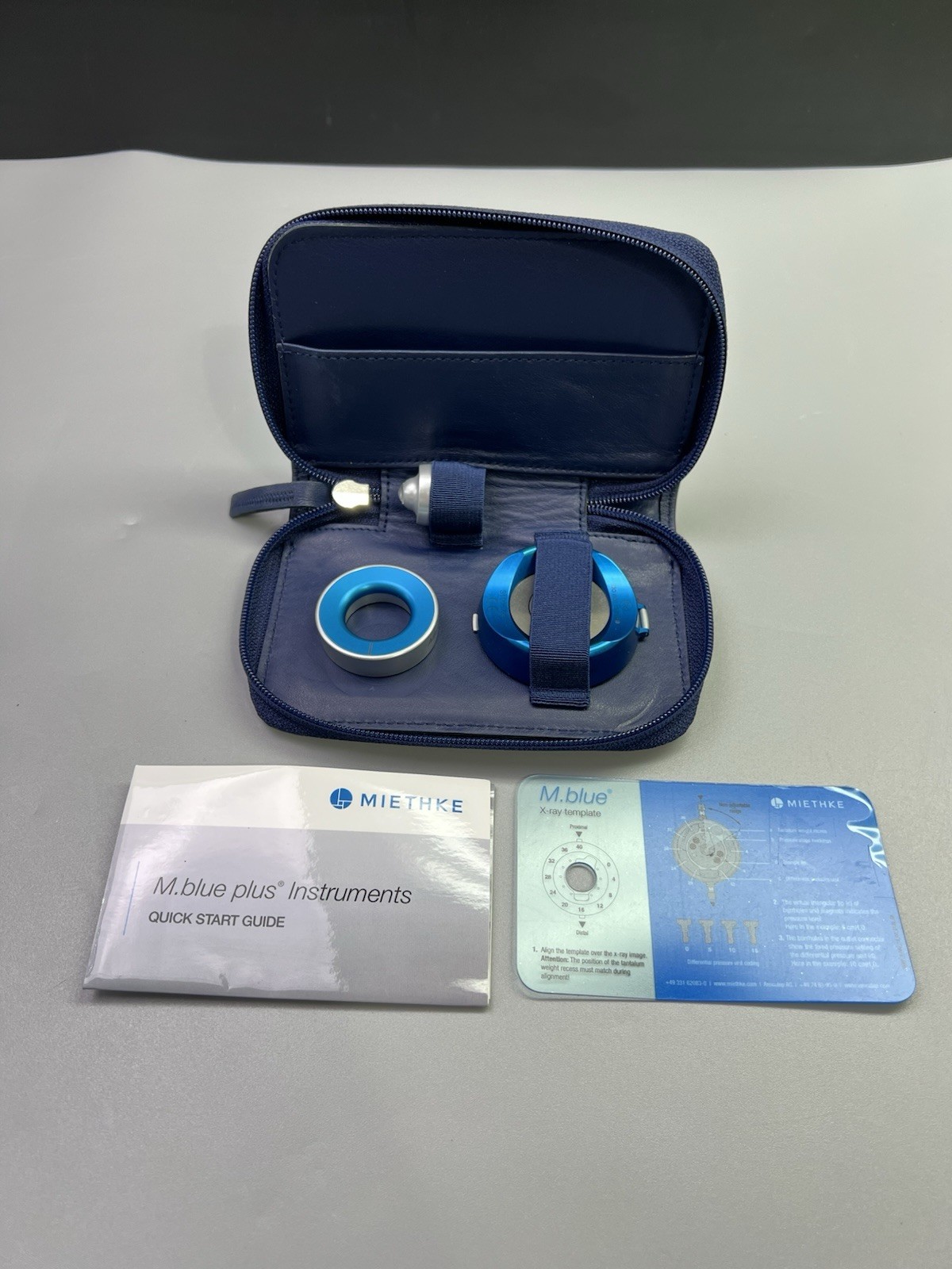 Aesculap Miethke M.blue Plus Shunt Valve Adjustment Instrument Set Kit w/ Case
