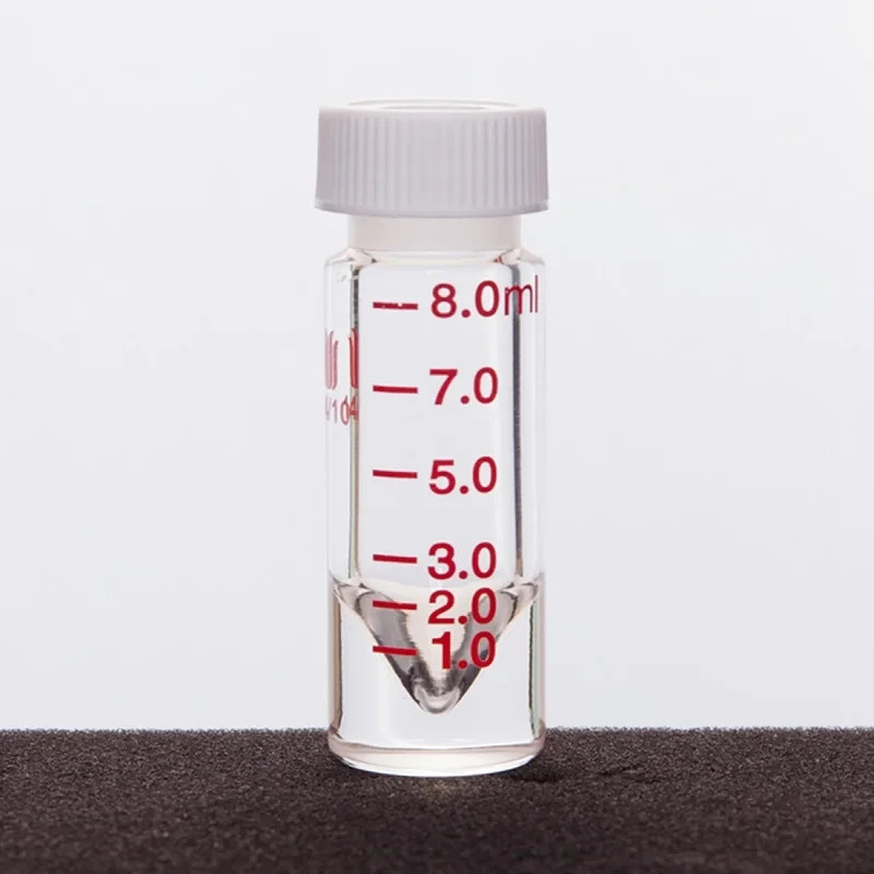 5-350mL Schlenk Solvent Storage Bottle PTFE Valve Heavy Wall Glass