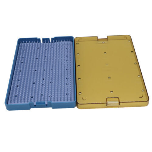 PPSU sterilization tray case sterilising w/ silicone mat surgical instrument