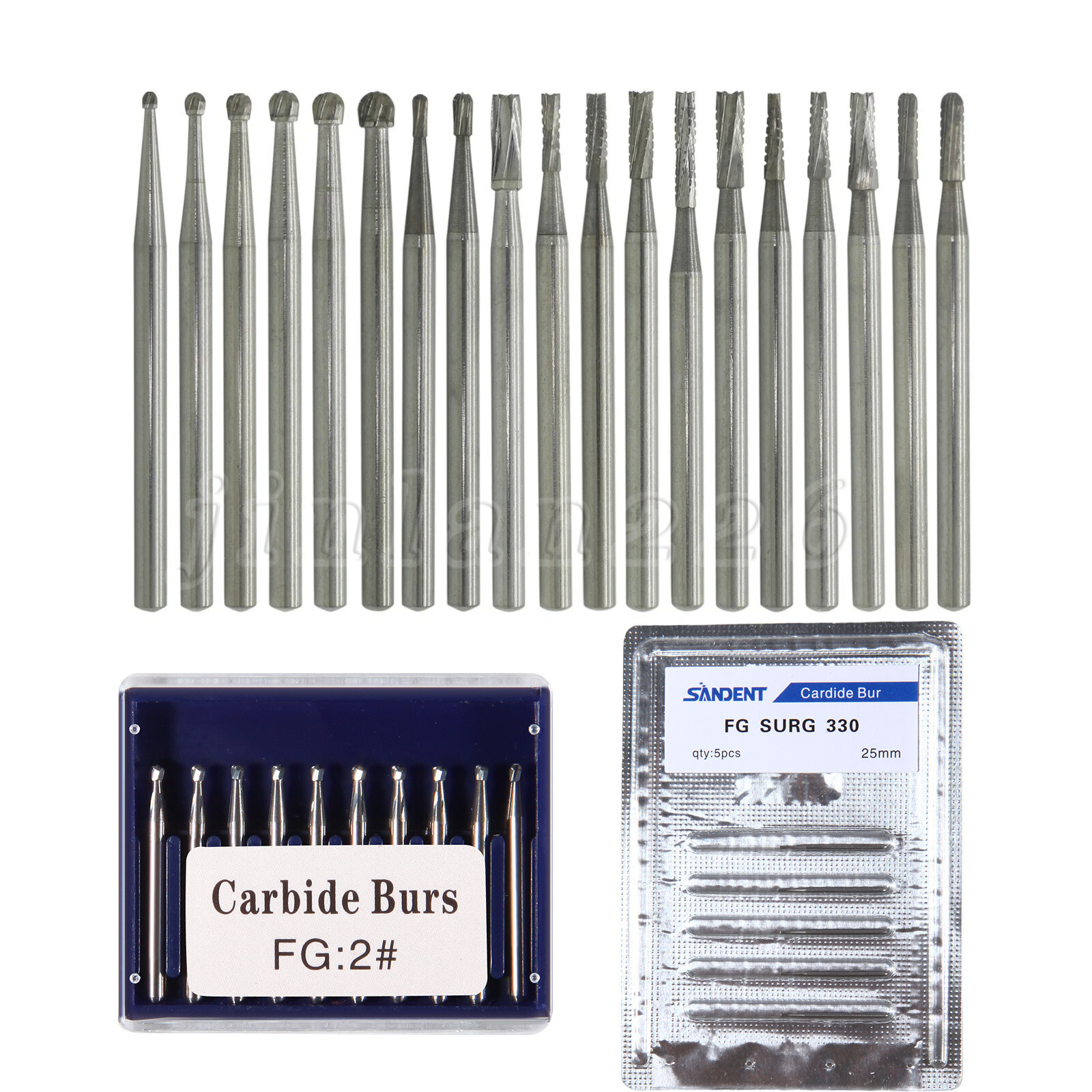 Carbide Bur Friction Grip 100pk Dental, Made In China FG Bur all sizes 557, 330