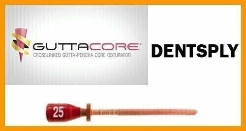 GUTTACORE OBTURATORS SIZE #25 PACK OF 30 OBTURATORS TULSA DENTAL