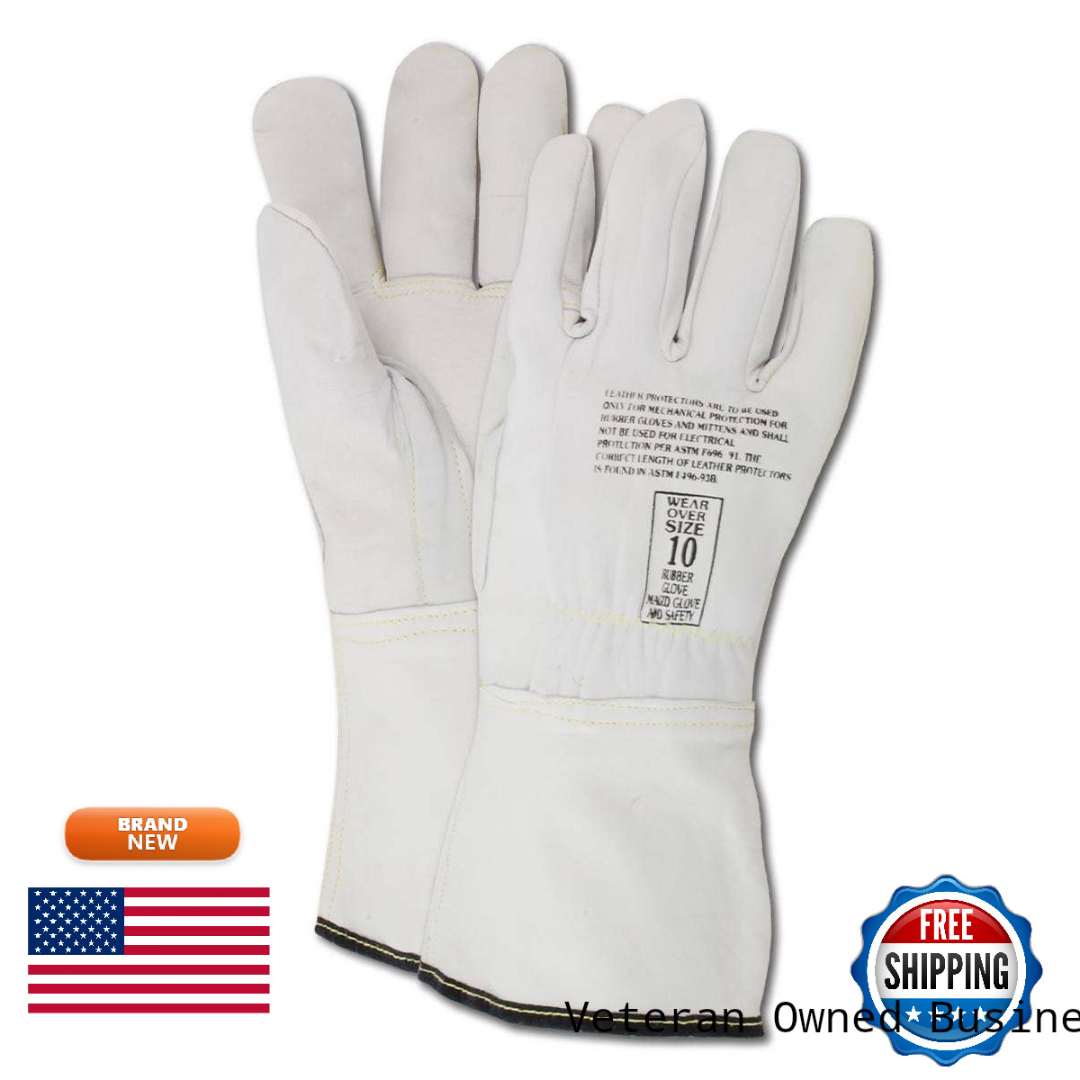 Magid Powermaster Linesman Voltage Protector Gloves 12 Pairs Size 10.5 12508