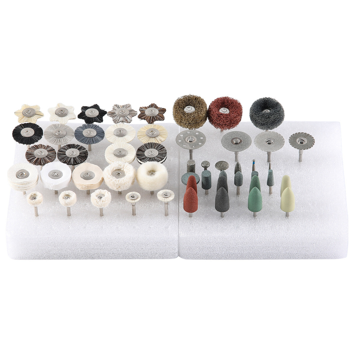 Dental Polishing Kit cepillo de pulido diamante HP pulidor Stone Silicon Wheel