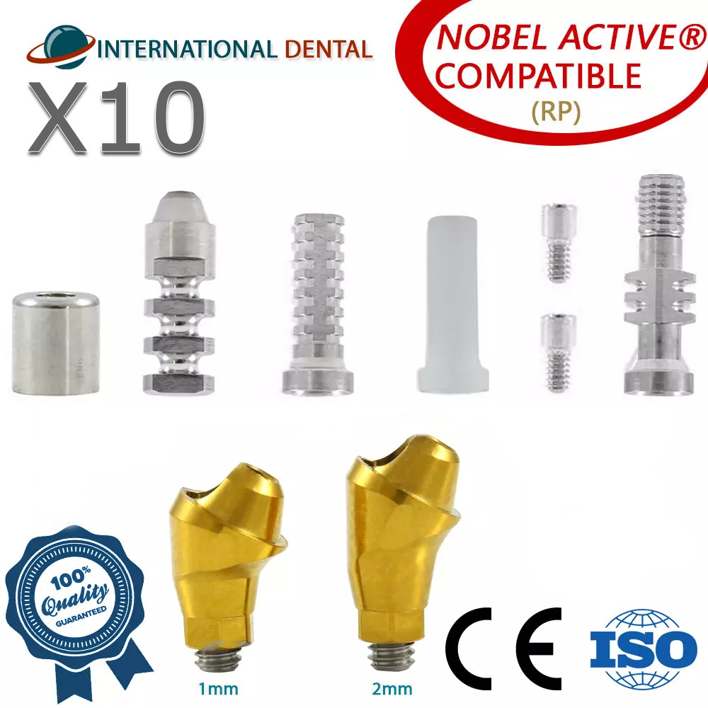 10 Angulated Multi Unit 1.6mm Adapter Head 30° (RP) For N0bel Active Hex Kit