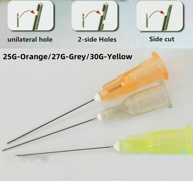 Dental Endo Irrigation Needle Tip Oral Care Disposable Syringe Tips 25/27/30GA