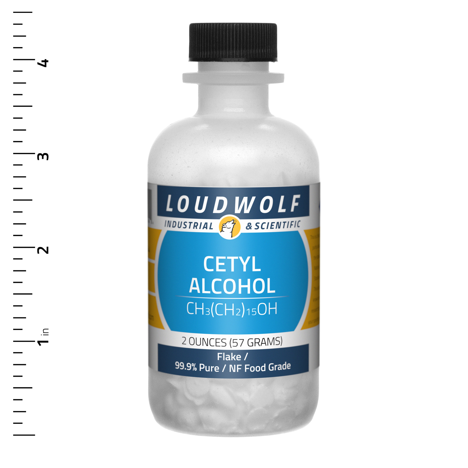 Cetyl Alcohol 2 Oz NF Food Grade Flake USA SELLER