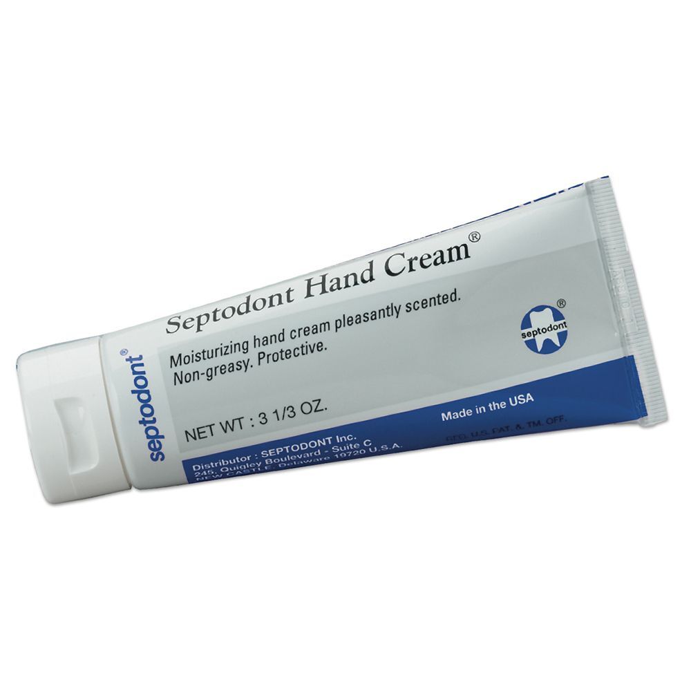 Septodont hypoallergenic, greaseless non-staining scented hand cream 1/pk