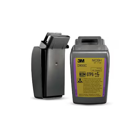 3M D9093cb P100 Filter, D9000, Magenta, Olive, Secure Click(Tm)