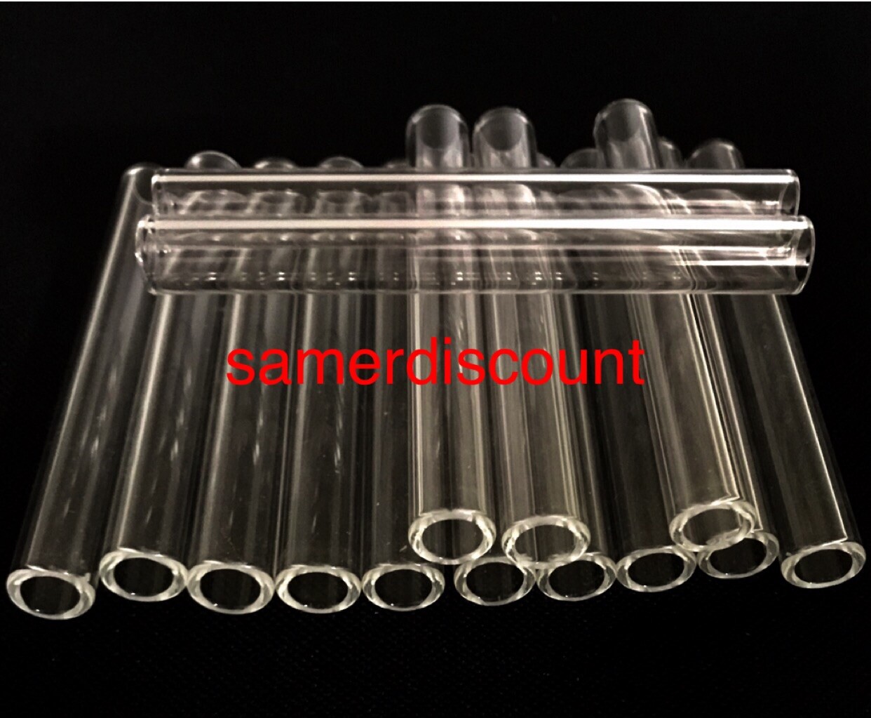 4″ Long 50 Piece Glass Blowing Tubes 12mm OD 8mm ID Tubing 2 mm Thick Wall