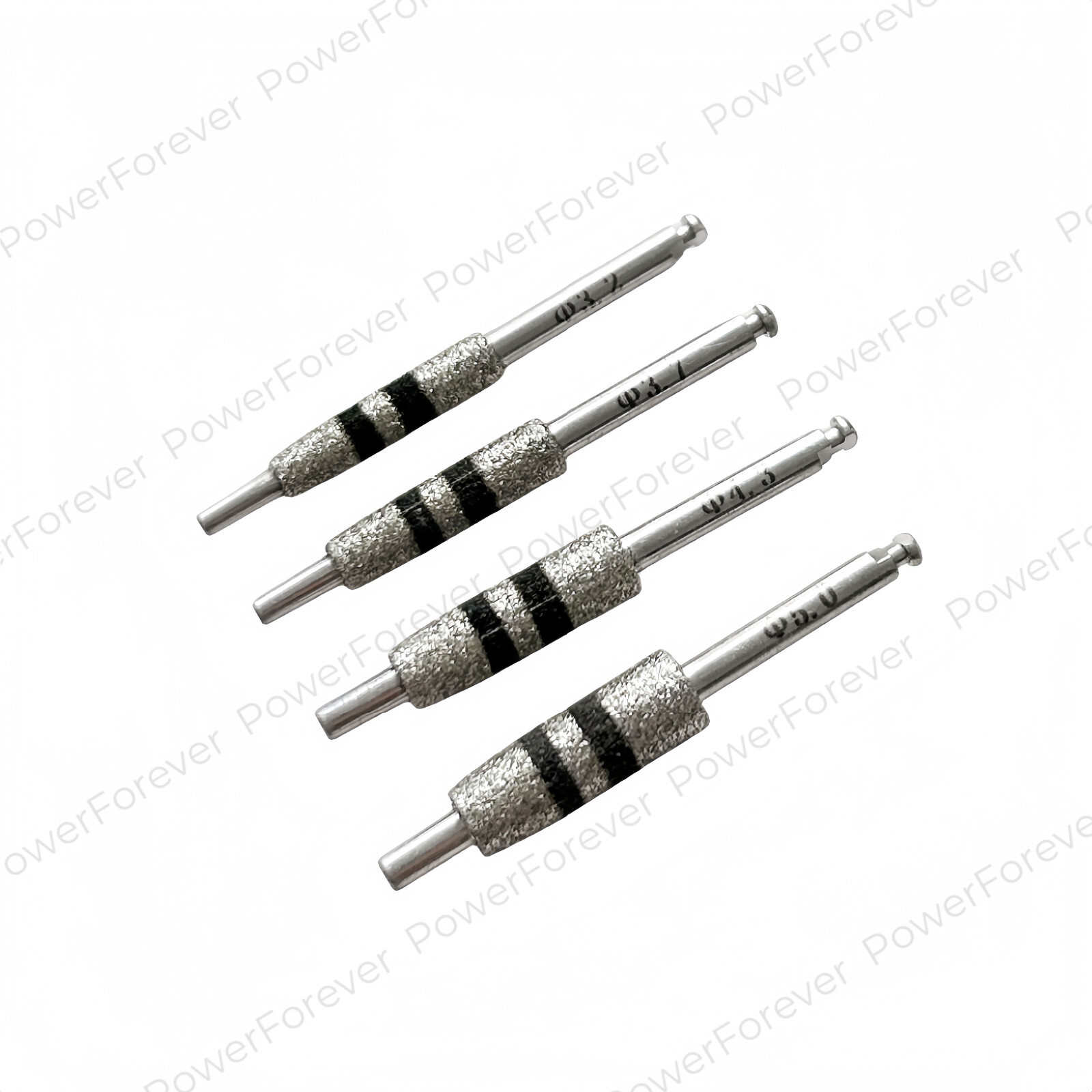 1Kit Dental Bone Track Drill Kit JD Guided Neck Correction Drills Diamond Cut