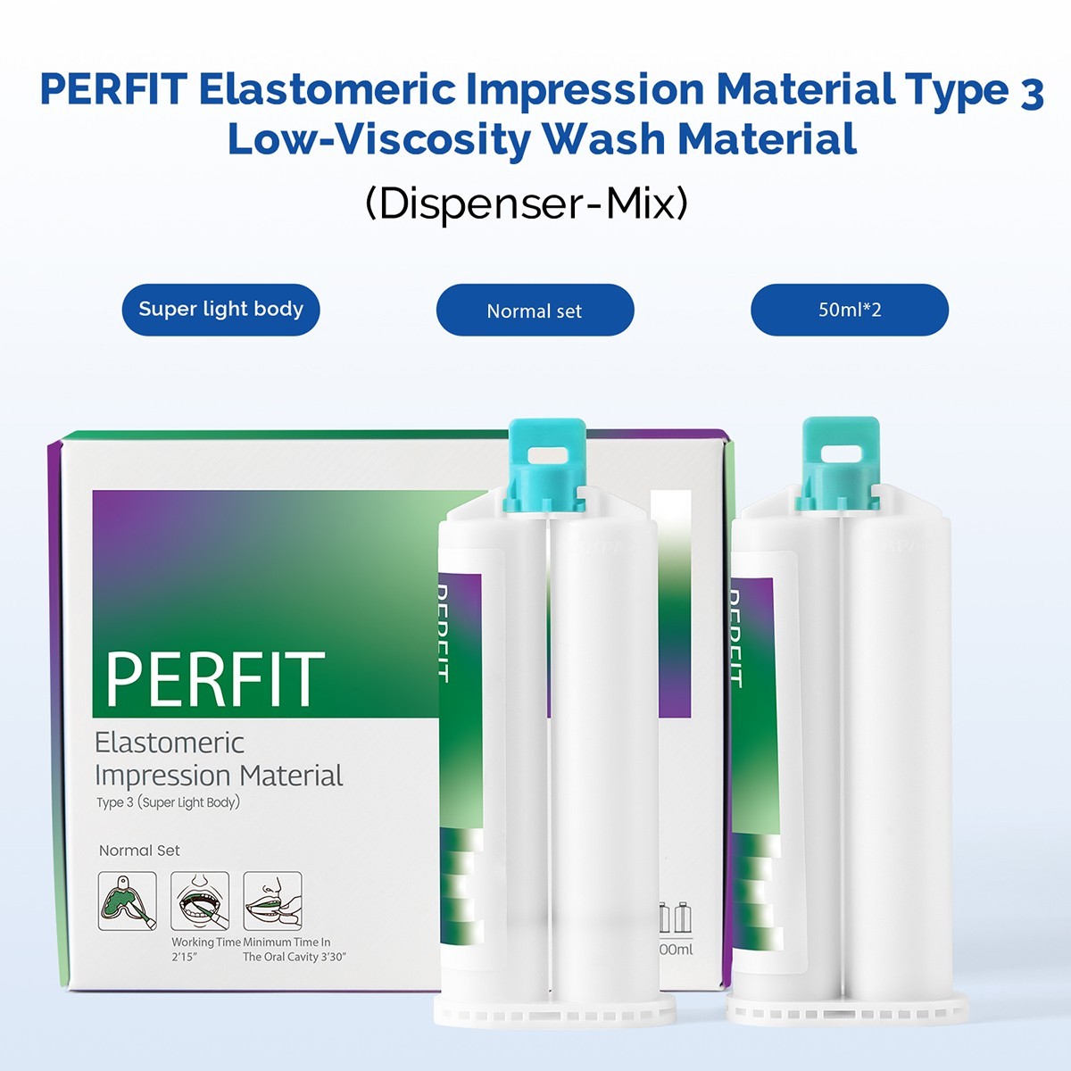 US Dental Impression Materia Regular/Heavy Body Normal/Fast Set/Normal Alginate