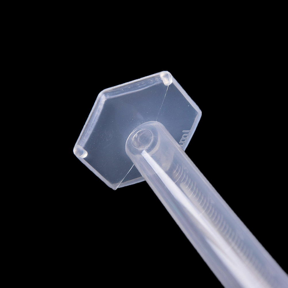 Plastic Measuring Cylinder Lab Accessory Test Graduated Tube 10/25/50/100/250ML