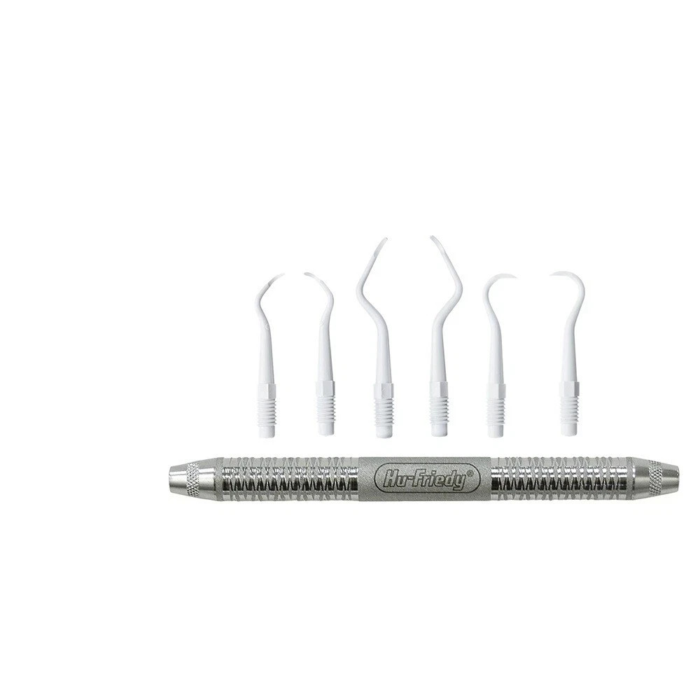 Hu-Friedy IMPLINTRO6 Implacare II Implant Scaler Intro Kit w/ #6 Handle[