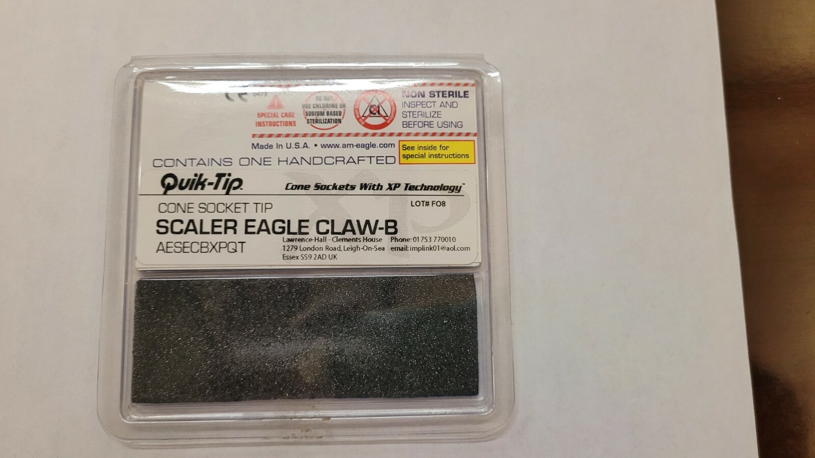 AMERICAN EAGLE – Dental Quick tip scaler eagle talon b xp Quick tip – # AESETBXP