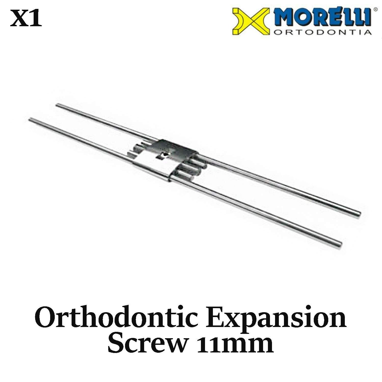 1x Morelli Dental Orthodontic Expansion Screw Palatal Split Hyrax Type 11mm