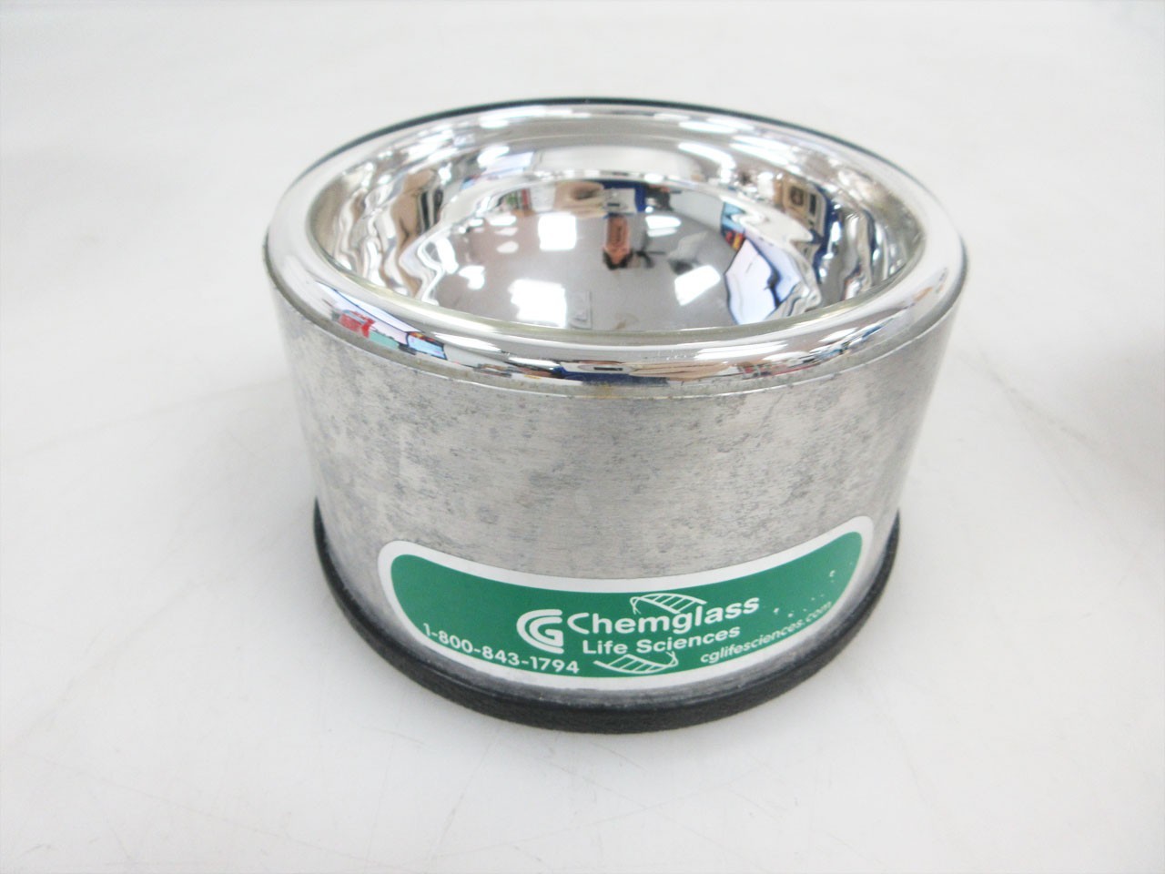 CHEMGLASS CG-1590-02 DEWAR FLASK HEMISPHERICAL 275 mL CAPACITY FITS 250 mL RBF