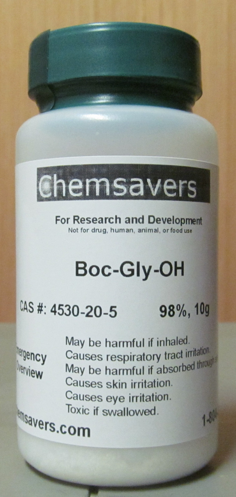 Boc-Gly-OH, 98%, Certified, 10g